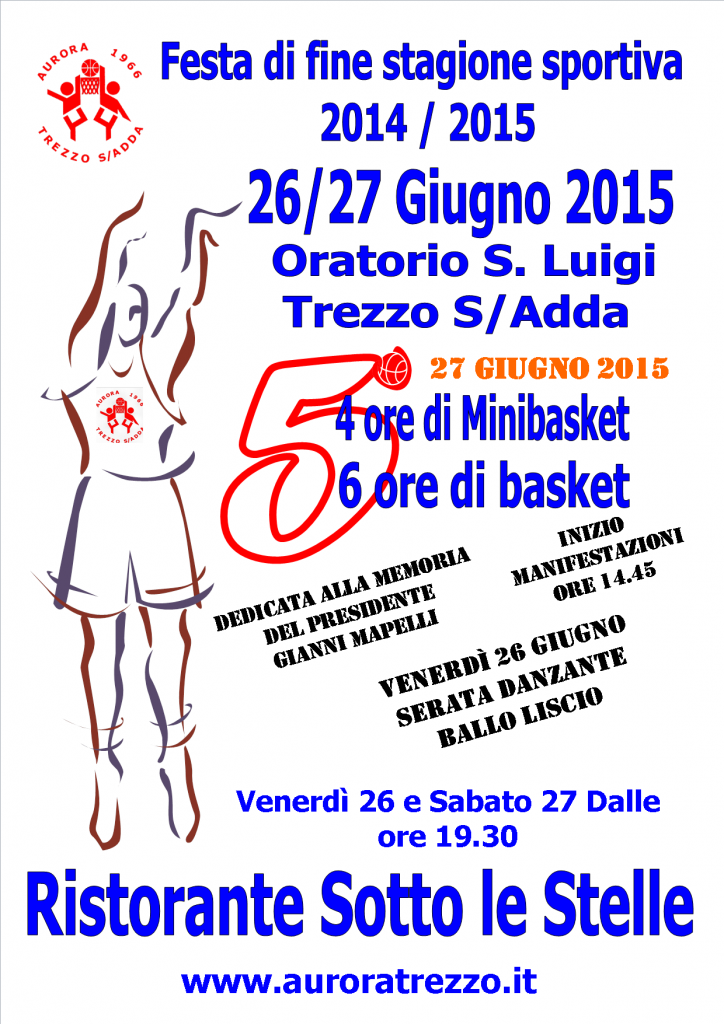 Locandina 6 ore di basket 2015